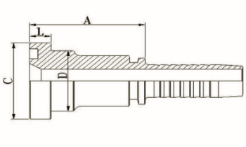 SAE 法兰 3000PSI ISO 12151-3-SAE J516